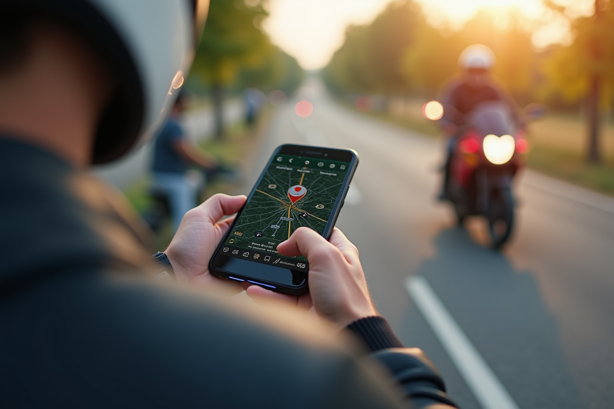 traceur moto