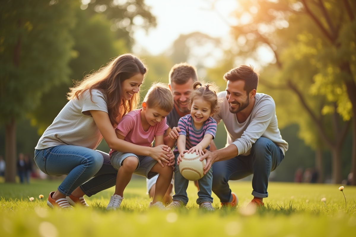 famille heureuse